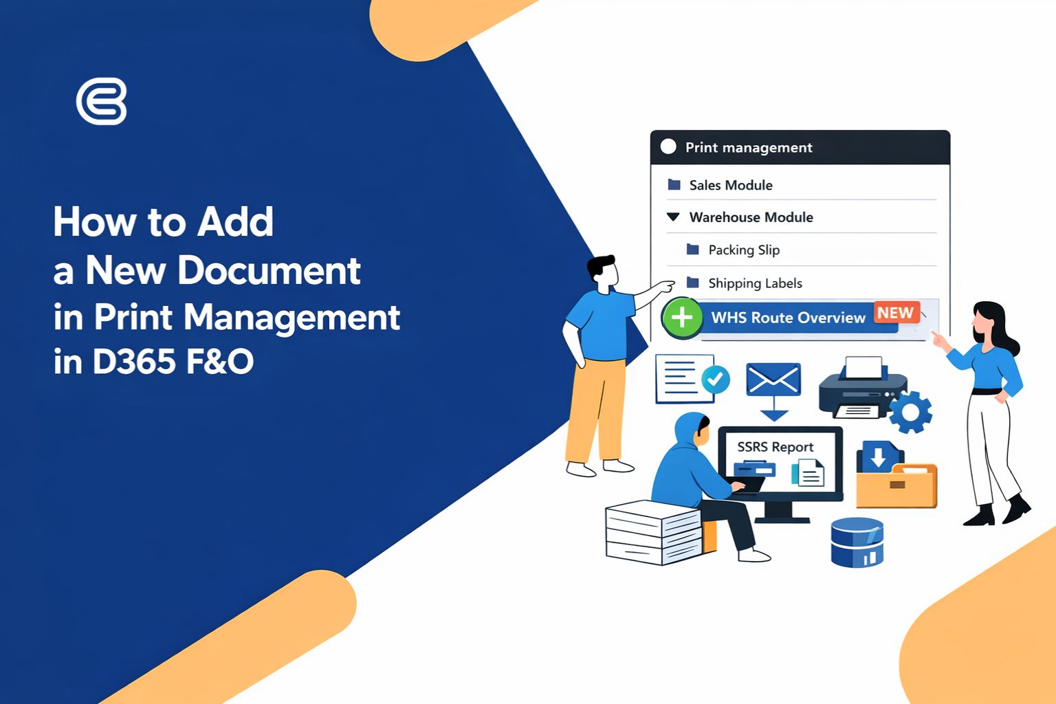 How to add a new document in Print Management setup in D365F&O