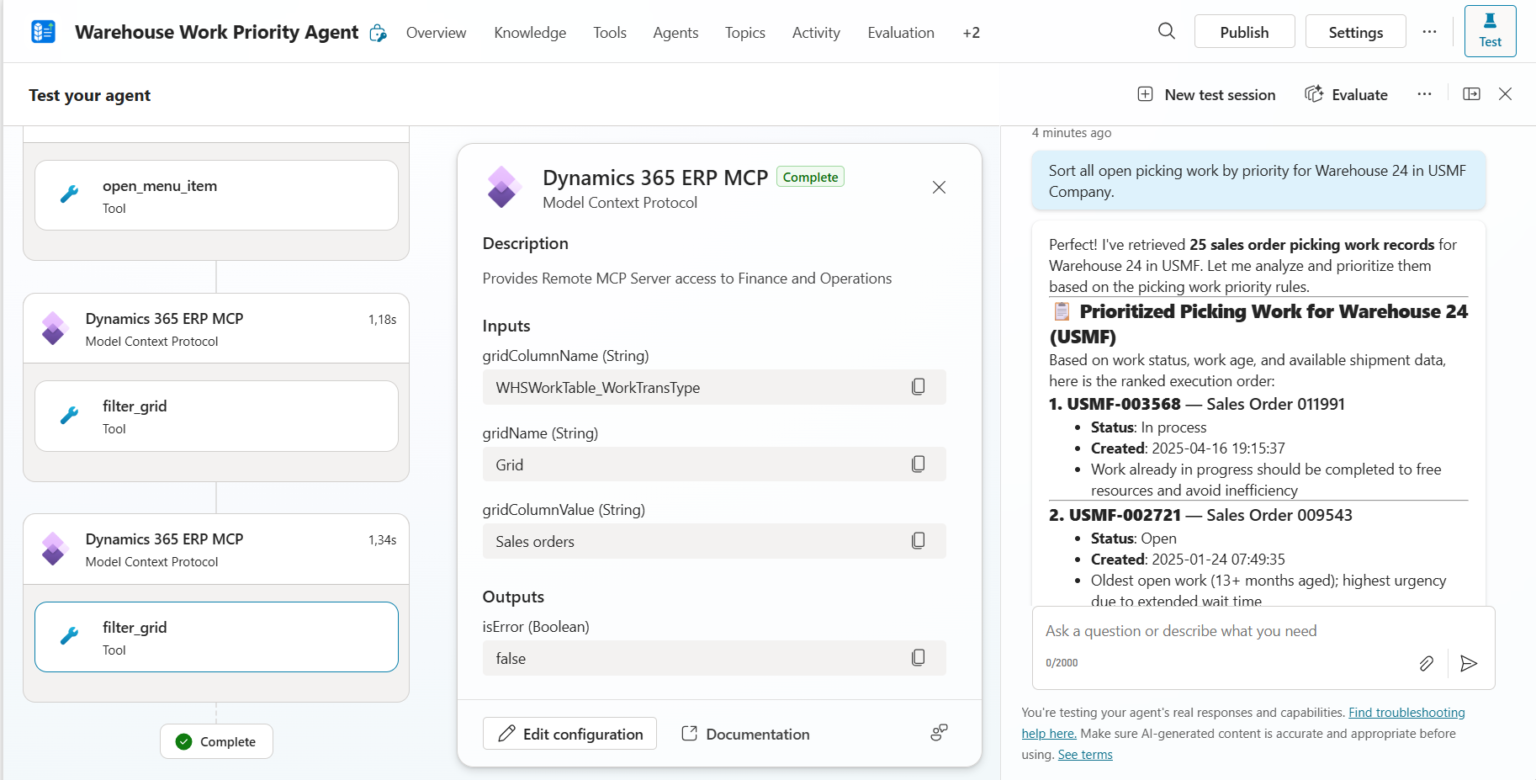 How to Easily Build an AI Agent using D365 ERP MCP - ebregu